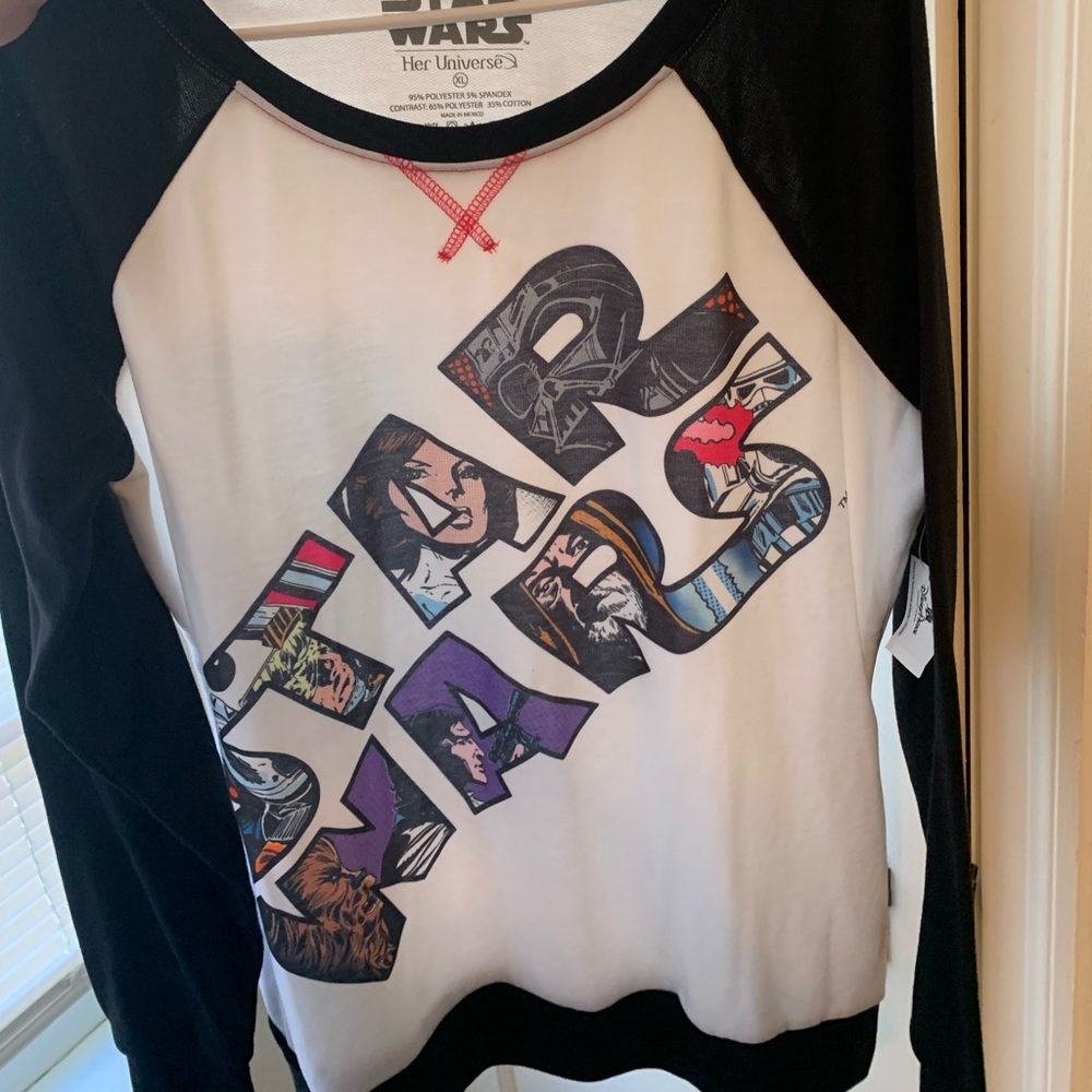 Star Wars long sleeve shirt size XL
